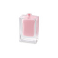 color transparent inner painting 50ml elegant empty wholesale glass perfume bottle